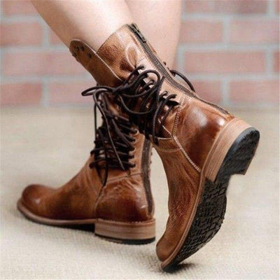 Jasmine - Orthopedic Lace-Up Boots