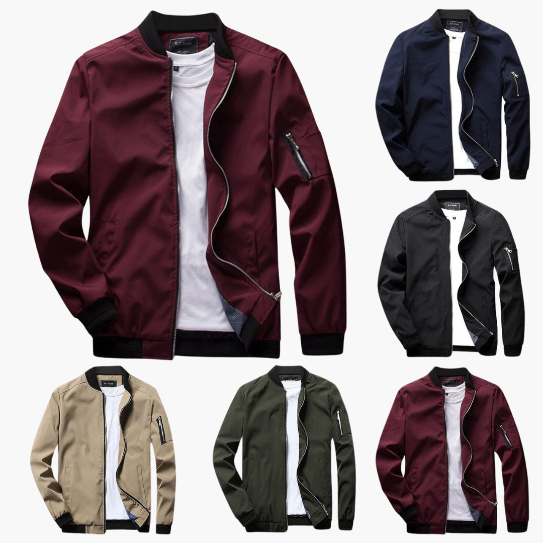 Liam – Stylish Bomber Jacket