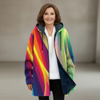 Kira - A luxurious cardigan inspired by art