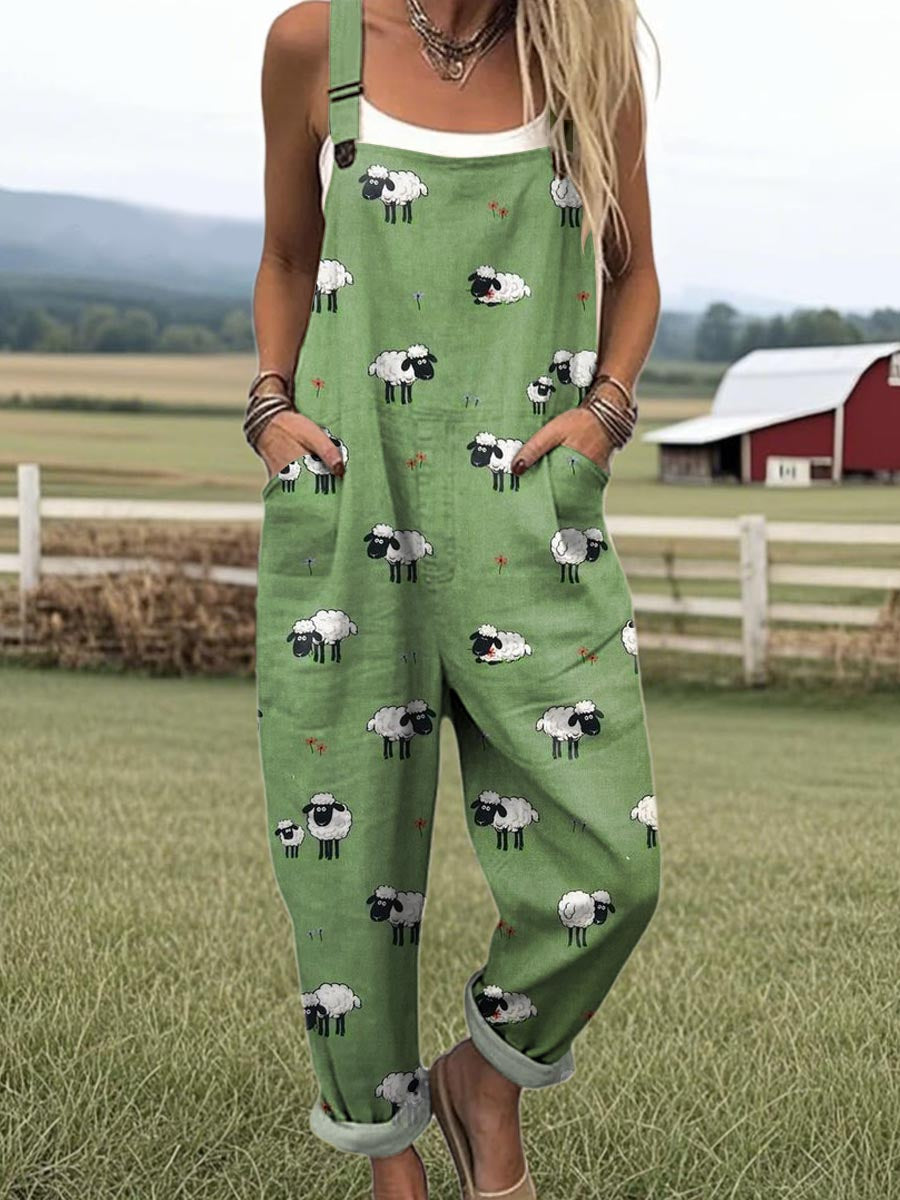 Daisy – Whimsical Sheep Jumpsuit