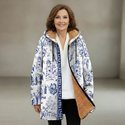 Ava - A luxurious cardigan inspired by art