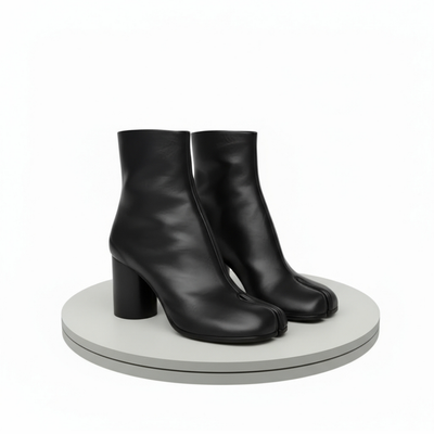 Kendall - Luxury Leather Split Toe Boots