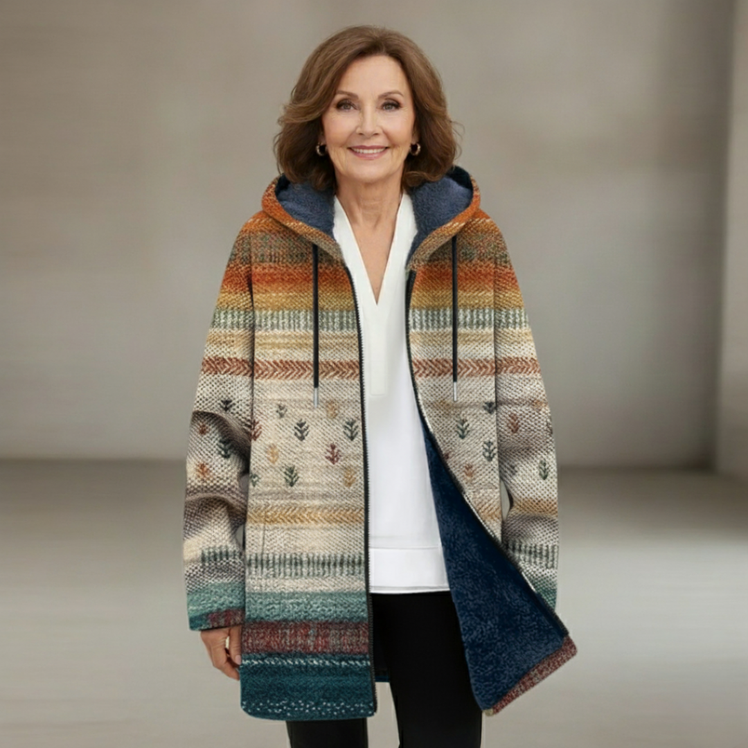 Mirta - art -inspired cardigan