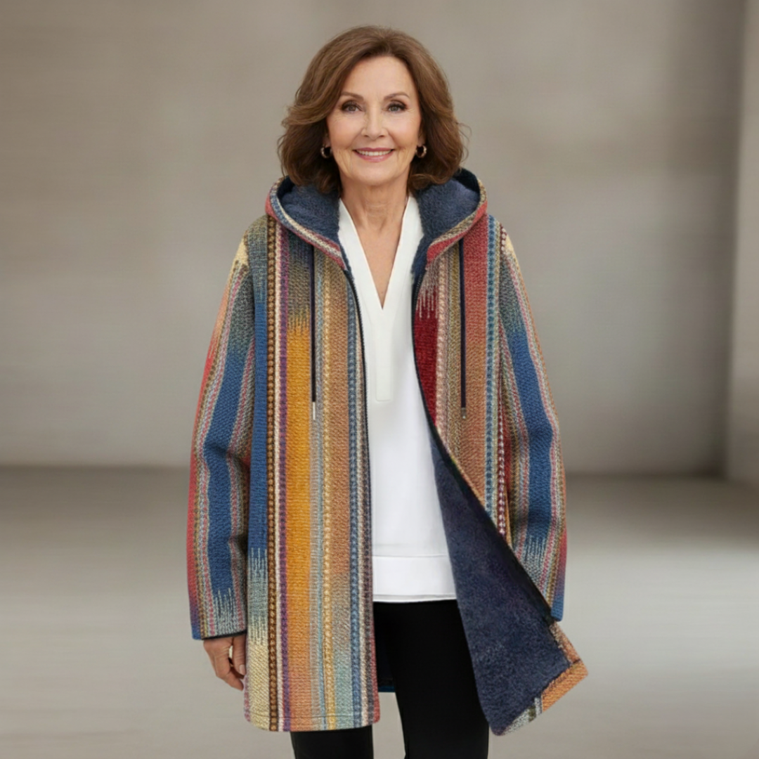 Tiziana - art -inspired cardigan