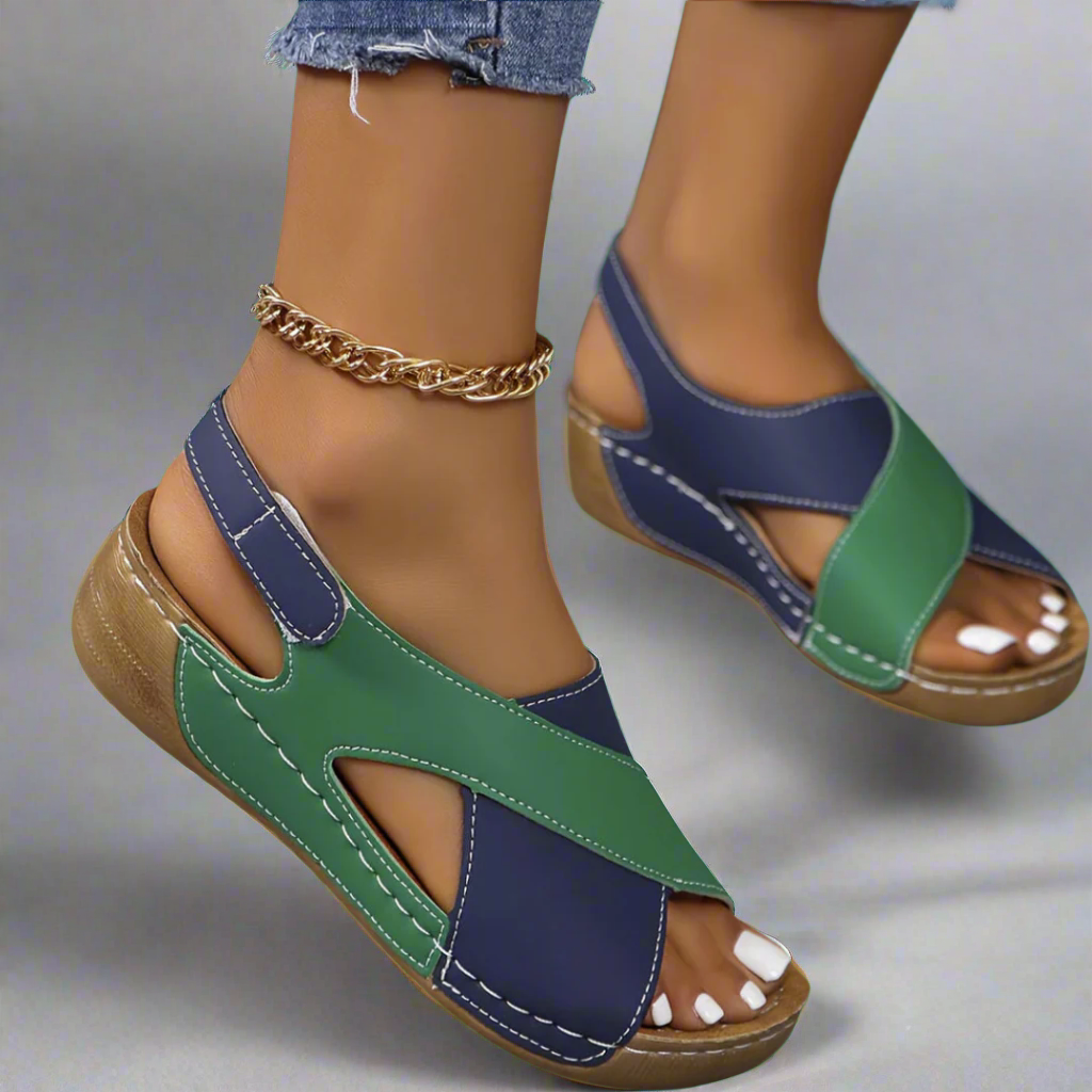 Madison - Orthopedic Color block Sandals