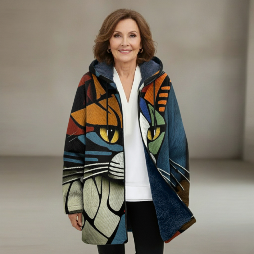 Sibilla - art -inspired cardigan