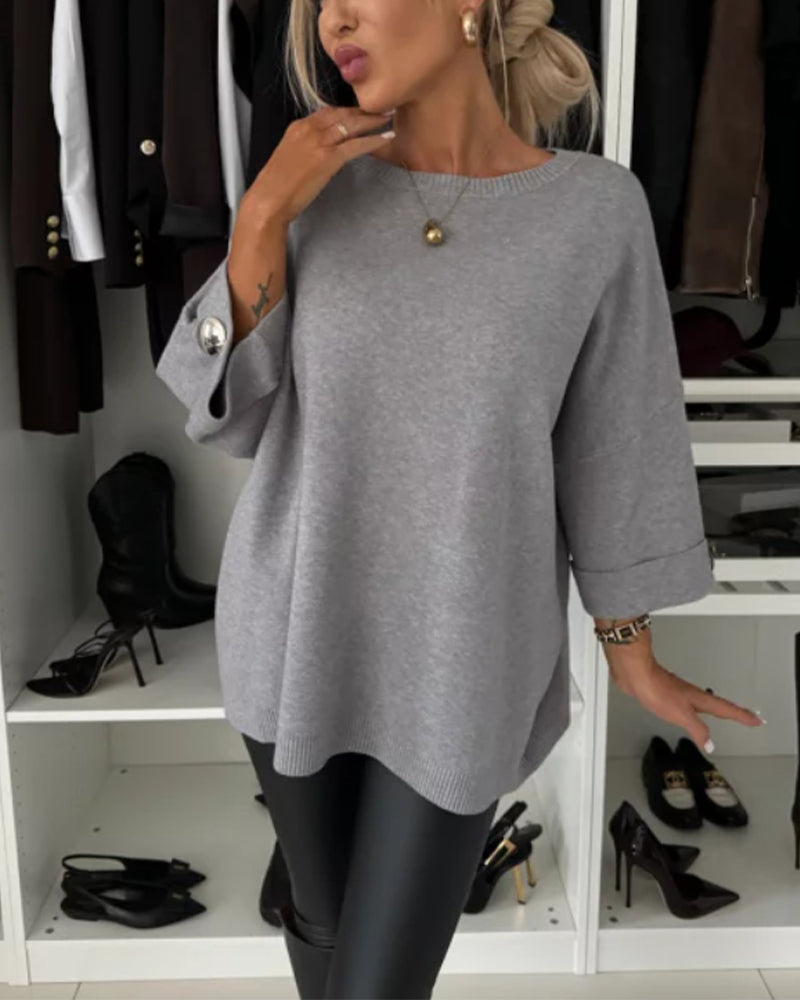 Isabella - Elegant Knitted Blouse