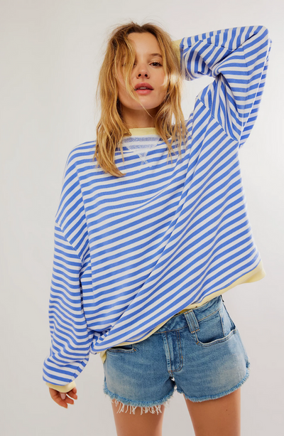 Mana - Stripe oversized sweater