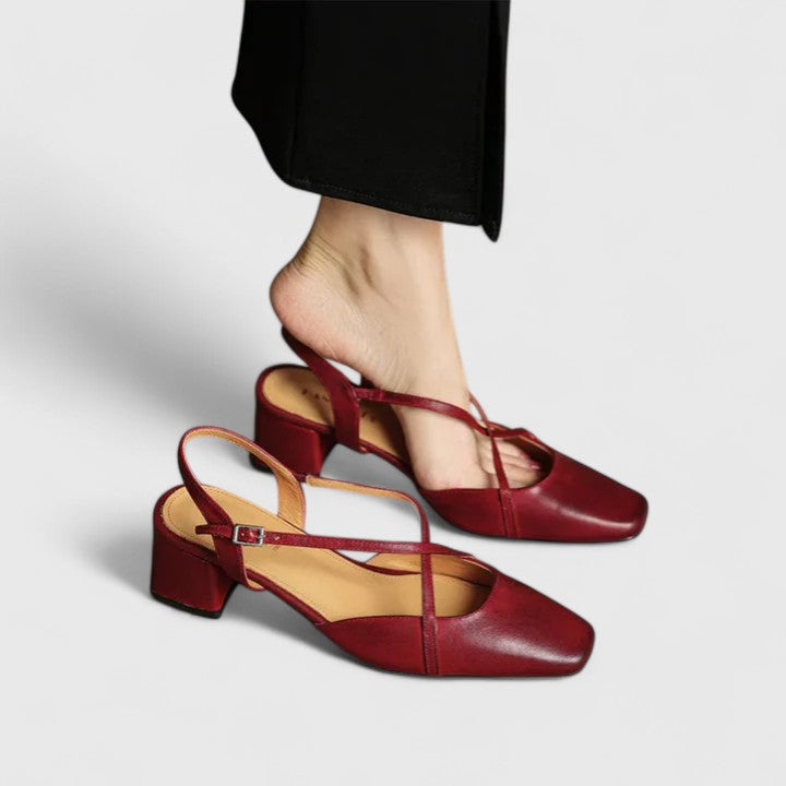 Ruth - Chic Block Sandals