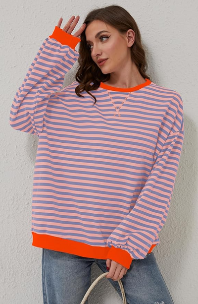 Mana - Stripe oversized sweater