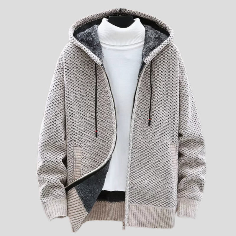 Kelvin - Nordic Knit Hoodie