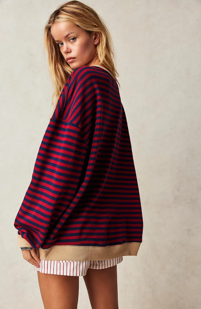 Mana - Stripe oversized sweater