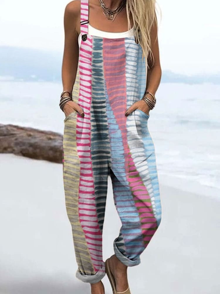 Stella – Coastal Rhythm Jumpsuit