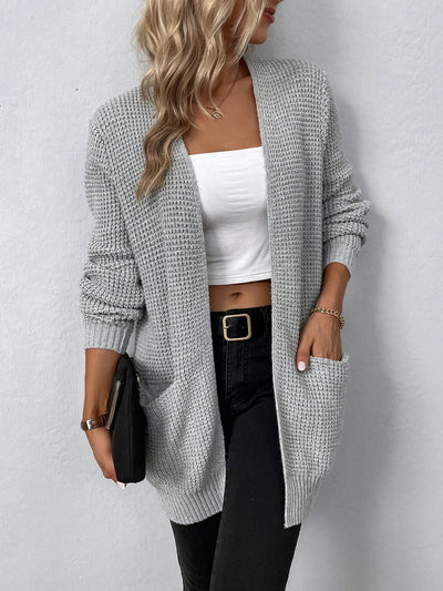 Nancy - Casual knit cardigan with pockets