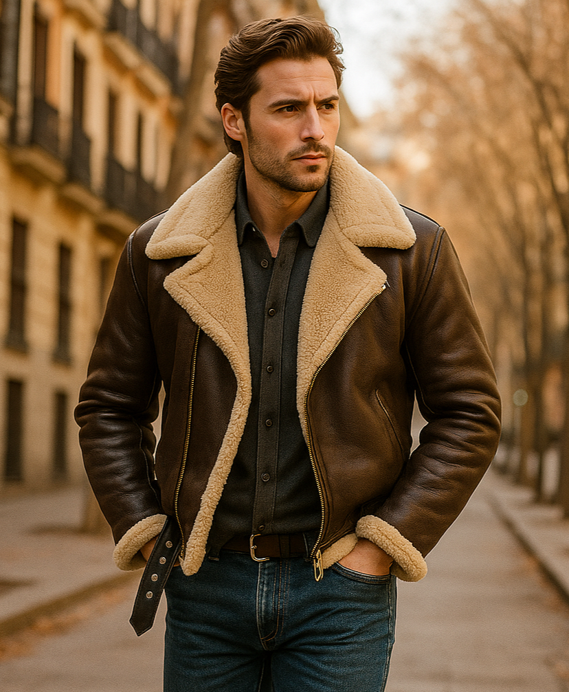 MAVERICK - Quilted Leather Jacket