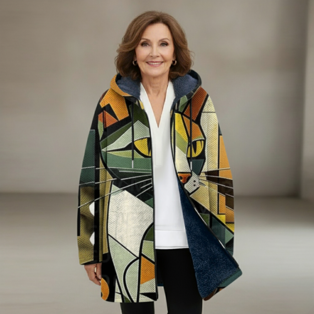 Ottavia - art -inspired cardigan