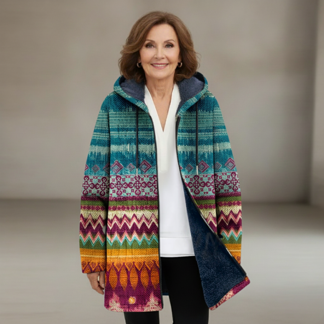 Ariana - art -inspired cardigan