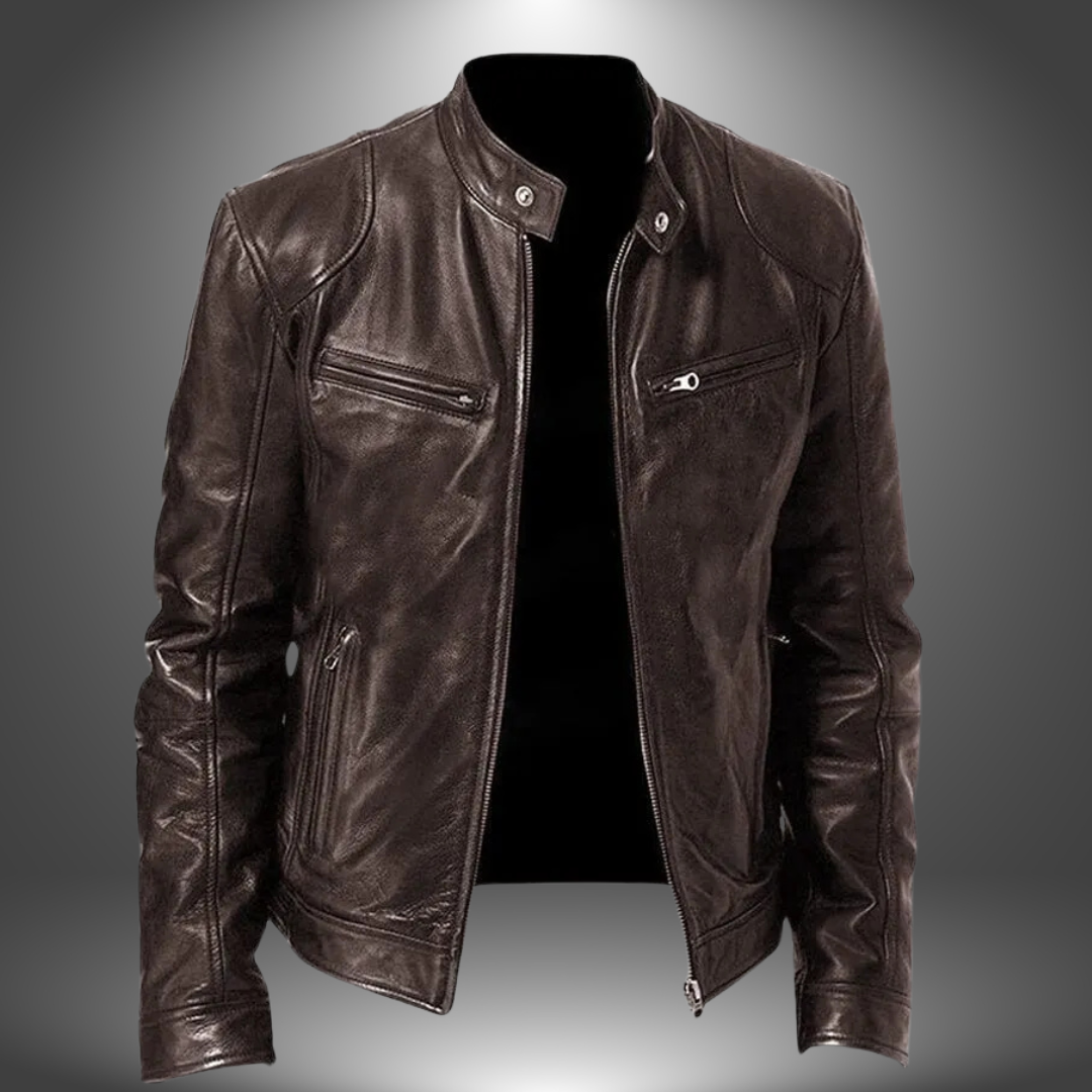 Eric - Handmade Leather Jacket for Men