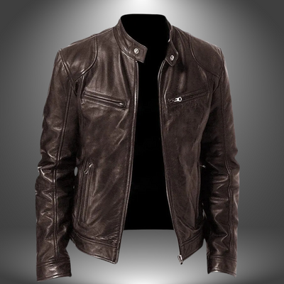 Eric - Handmade Leather Jacket for Men