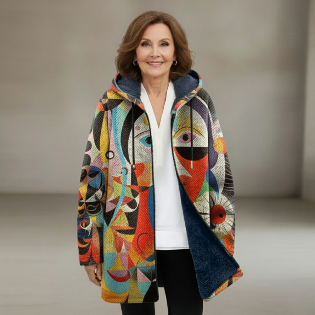 Isotta - art -inspired cardigan