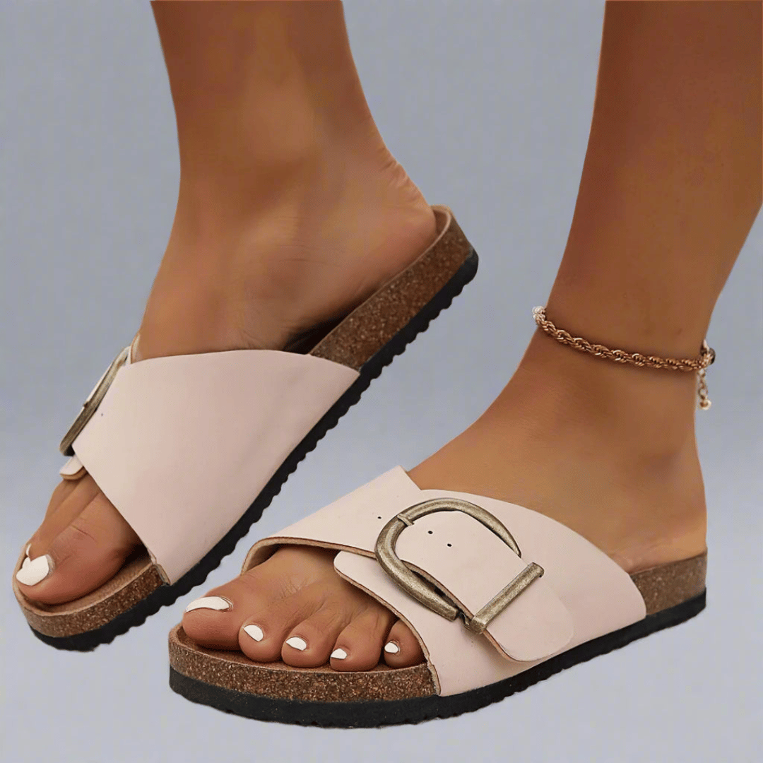 Alyssa - Orthopedic Slide Sandals