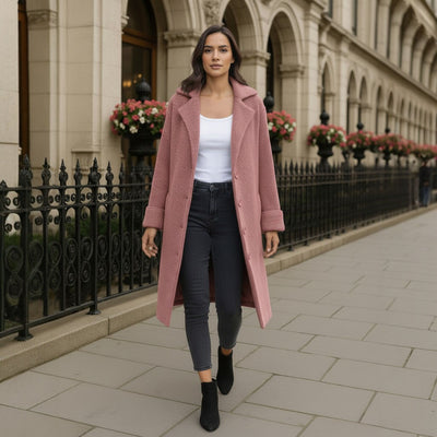 Brianna - Long Knit Coat