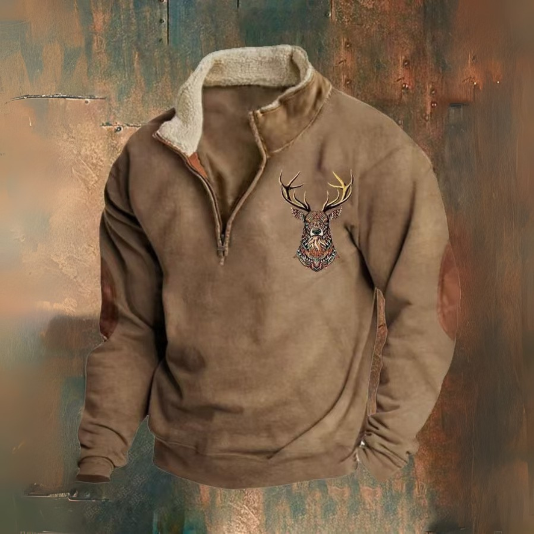 Laurent - Quarter zip sweater