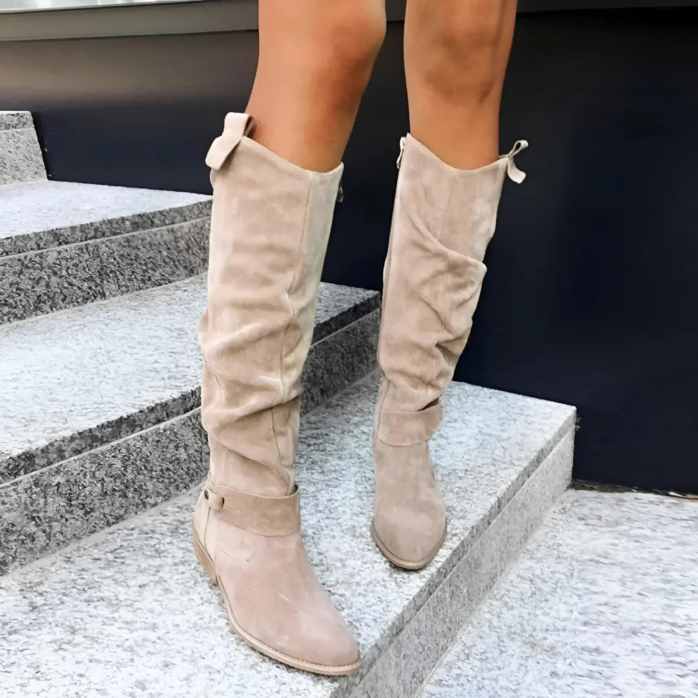 Siona - Suede Boots