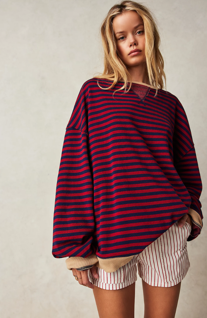 Mana - Stripe oversized sweater