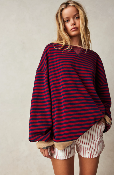 Mana - Stripe oversized sweater