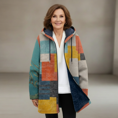 Marta - art -inspired cardigan