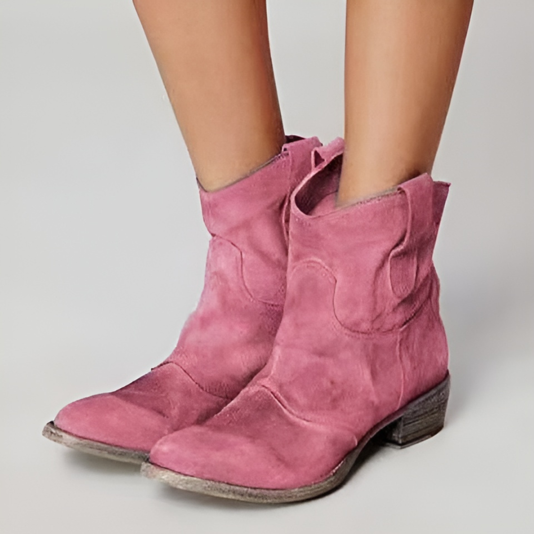 Kennedy - Chic Suede Ankle Boots