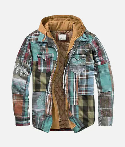 Carter - Patchwork Plaid Jacket
