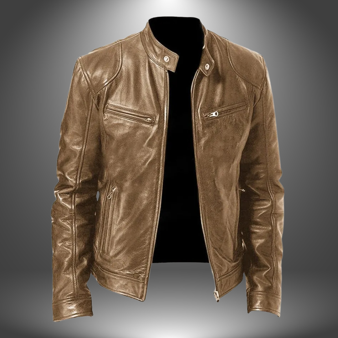 Eric - Handmade Leather Jacket for Men