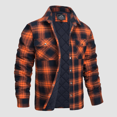 Luke - Checkered Bomber Jacket