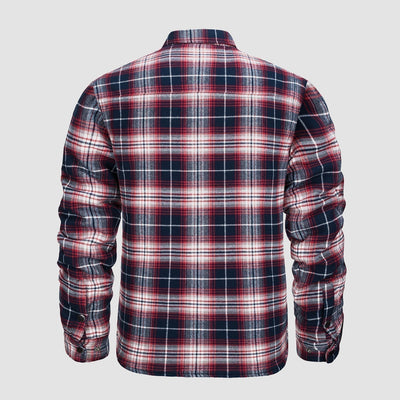 Luke - Checkered Bomber Jacket