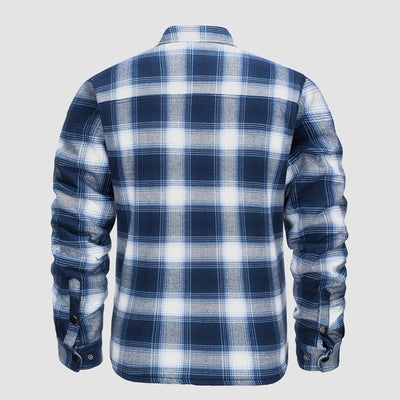Luke - Checkered Bomber Jacket