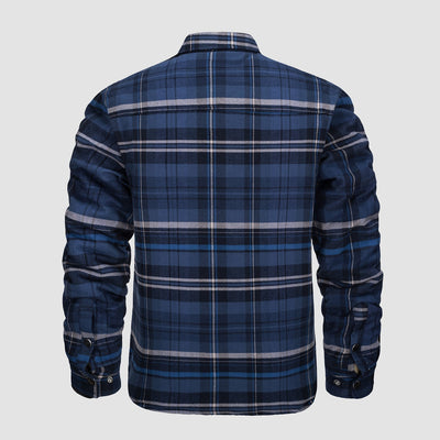 Luke - Checkered Bomber Jacket