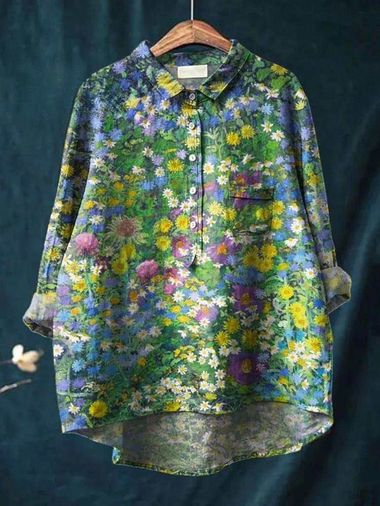 Grace - Garden Blooms Shirt