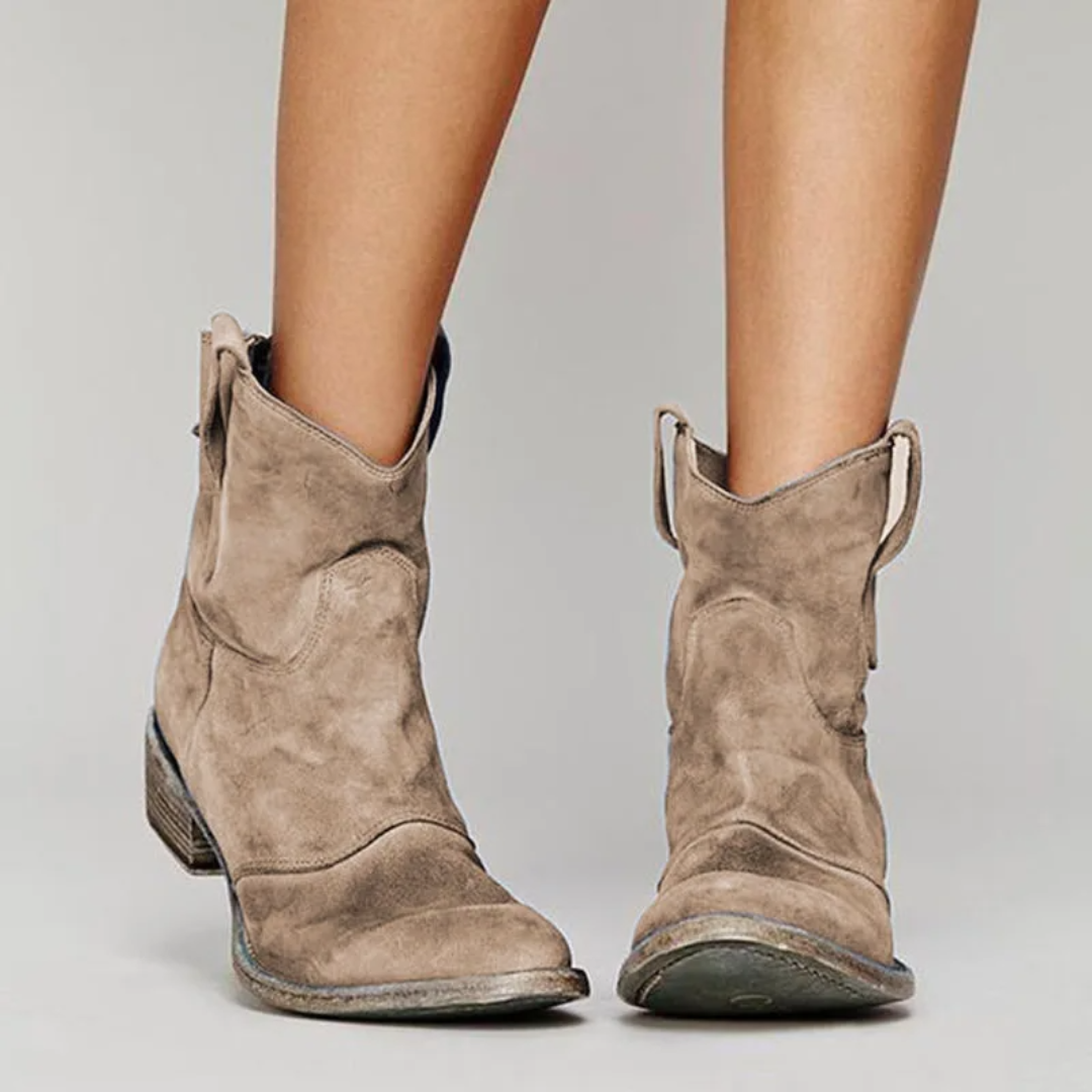 Kennedy - Chic Suede Ankle Boots