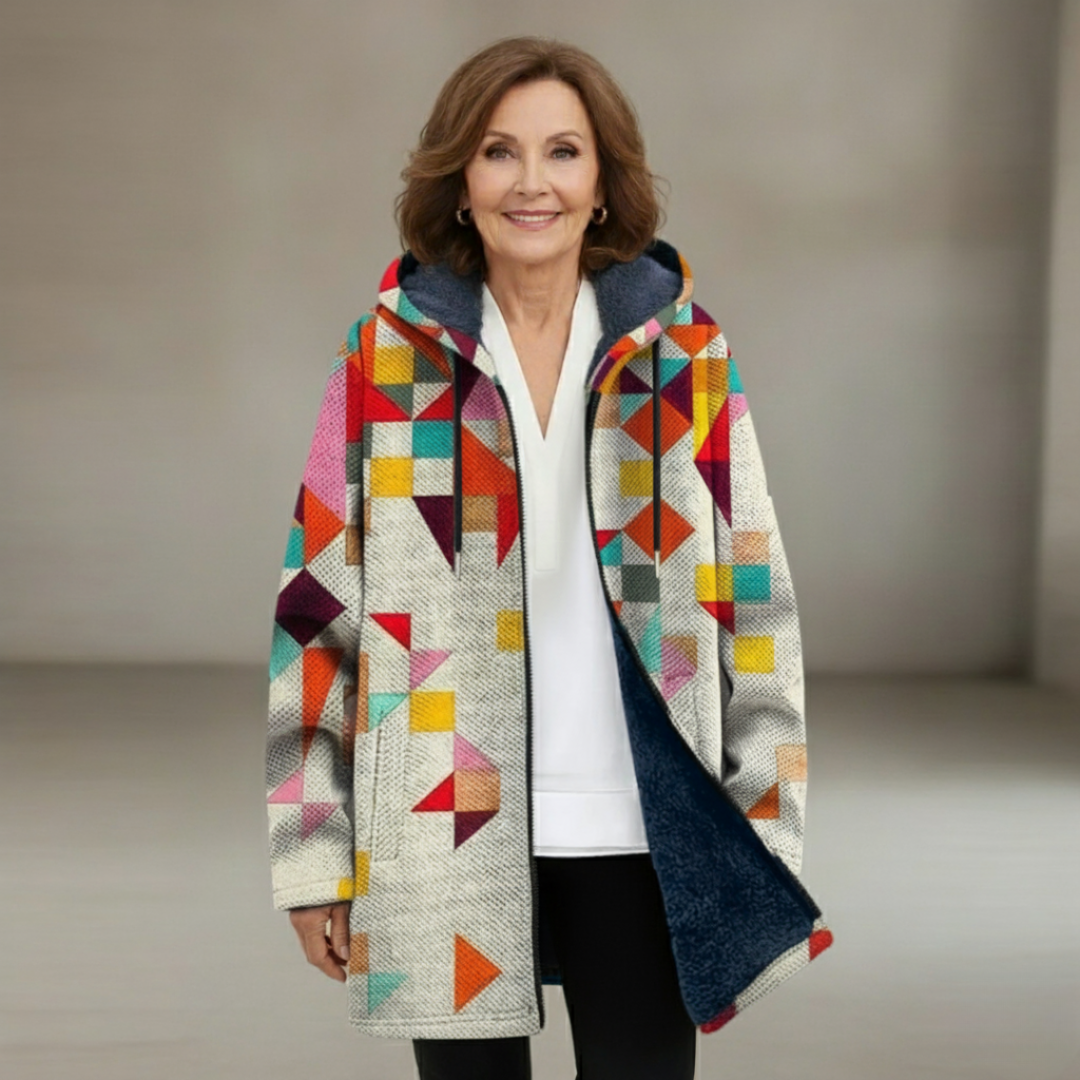 Zali - art -inspired cardigan