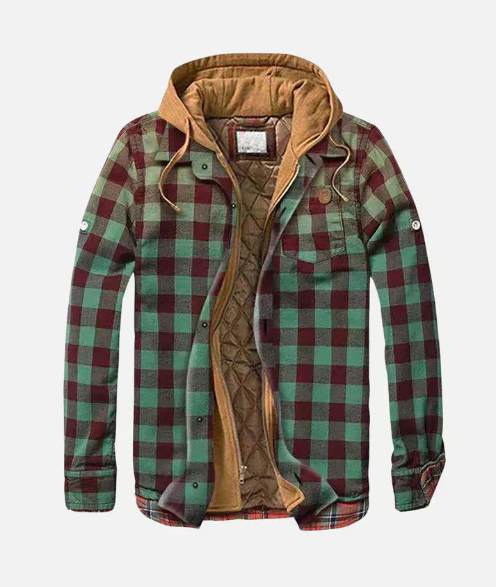 Carter - Patchwork Plaid Jacket