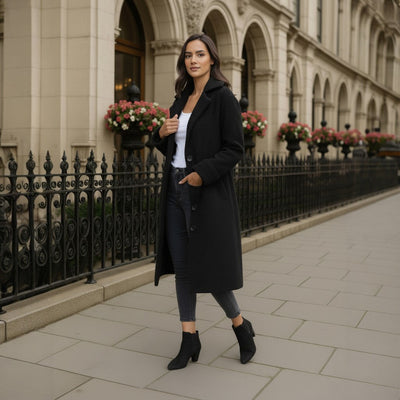 Brianna - Long Knit Coat