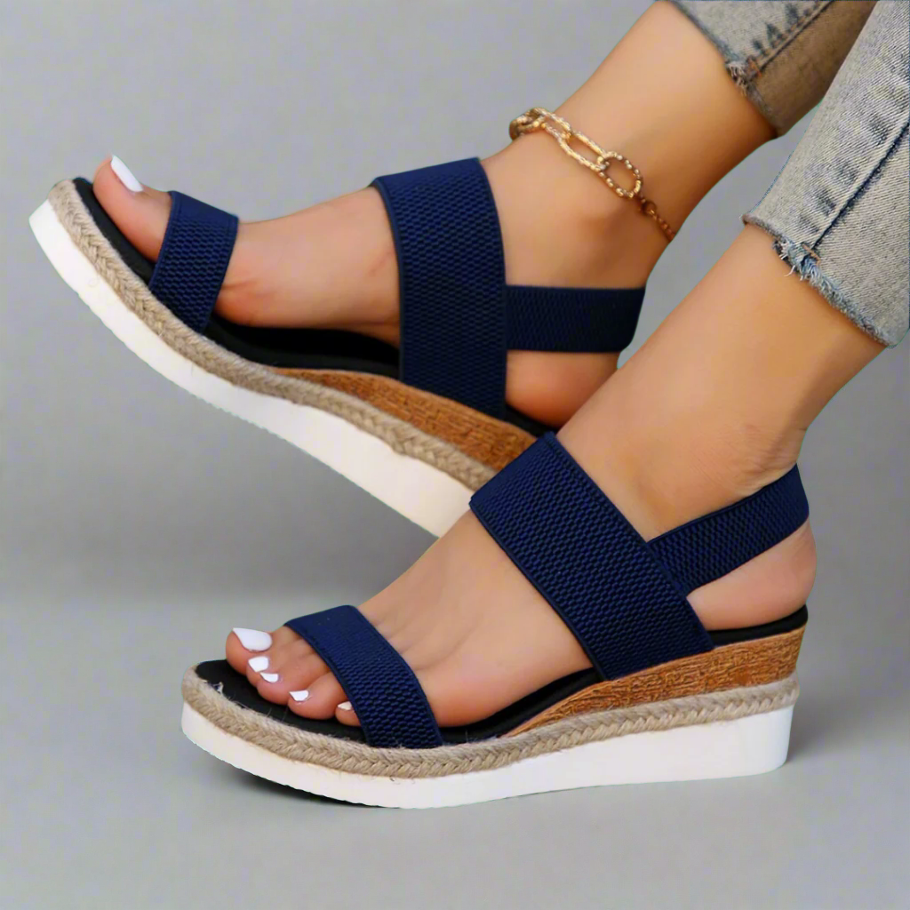 Catherine - Orthopedic Platform Sandals