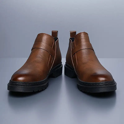 Liam - Leather Ranger Boots for Men