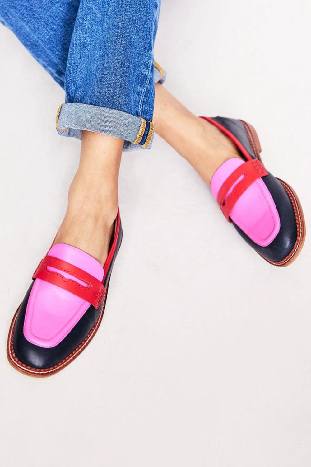 Marina - Black Loafers