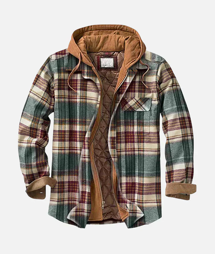 Carter - Patchwork Plaid Jacket