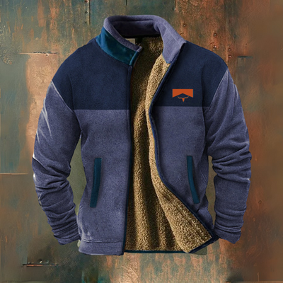 Olivier - Casual fleece jacket for men