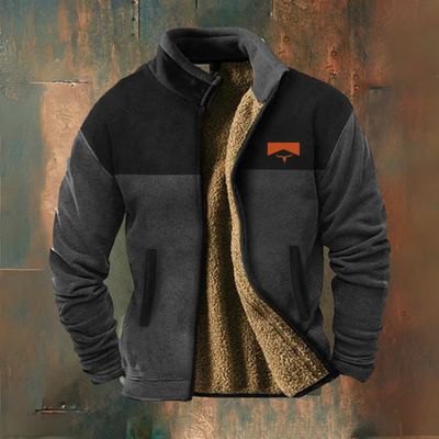 Olivier - Casual fleece jacket for men