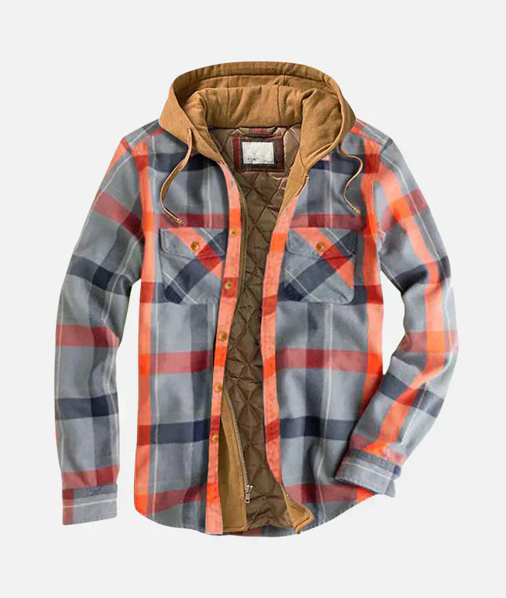 Carter - Patchwork Plaid Jacket